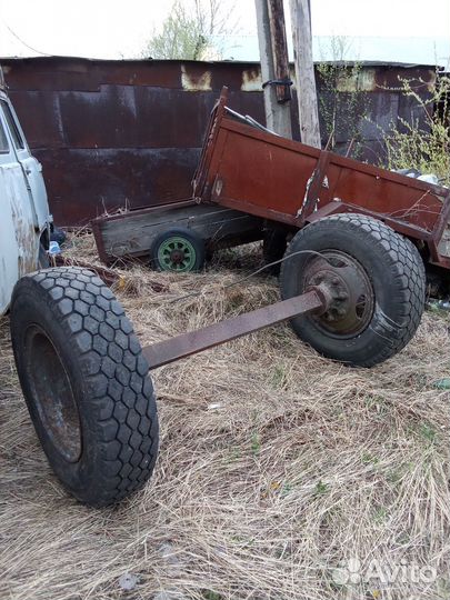 Ось для с колесами для прицепов