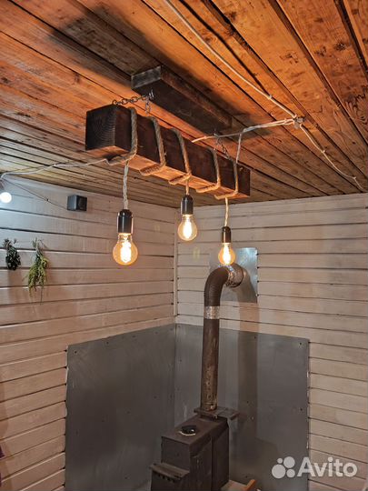 Люстра в стиле лофт