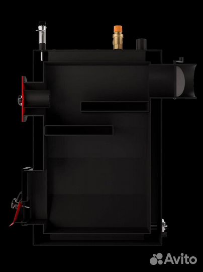 Твердотопливный котёл 100 квт