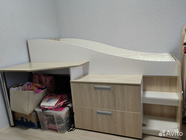 Кровать детская+ матрас