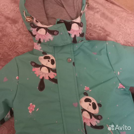 Демисезонный костюм для девочки 104