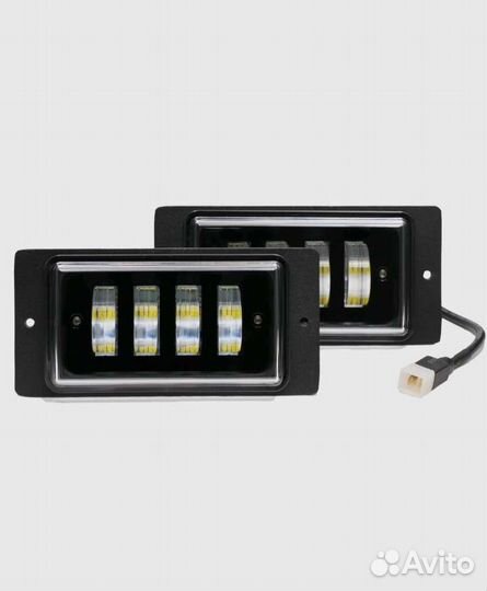 Светодиодные led птф двухрежимные 2110-2115,камаз