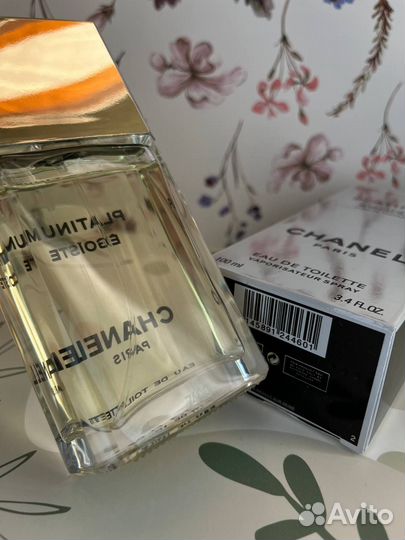 Парфюм Chanel platinum égoïste 100ml