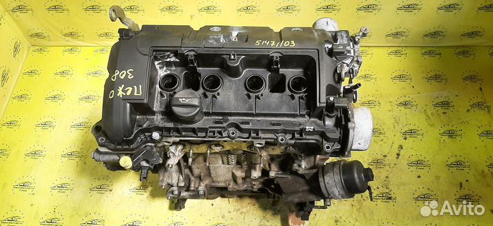 Двигатель 1.6 EP6 Peugeot 308