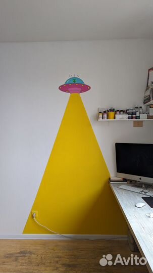 Художественная роспись стен в квартирах, кафе и др