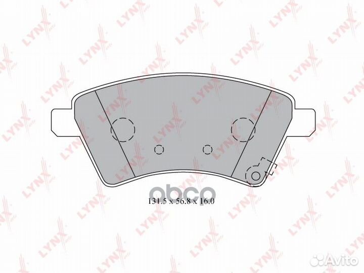Колодки тормозные suzuki SX4 06- (Венгерская сб