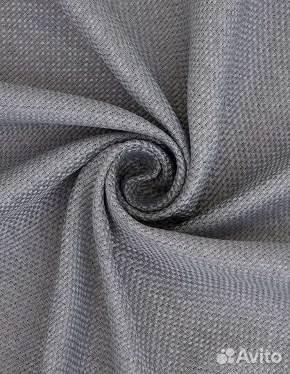 Комплект готовых штор блэкаут рогожка