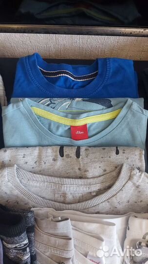 Вещи пакетом на мальчика 116-122