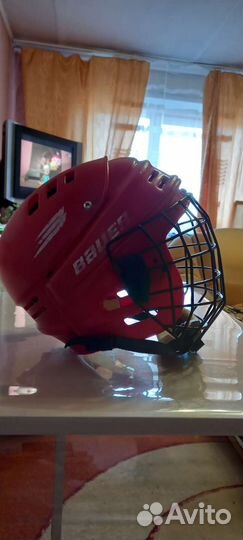 Шлем хоккейный bauer, краги хоккейные 13 р Warrior