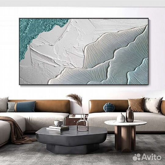 Большая картина маслом абстракция