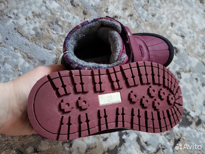 Ботинки демисезон для девочки р. 29