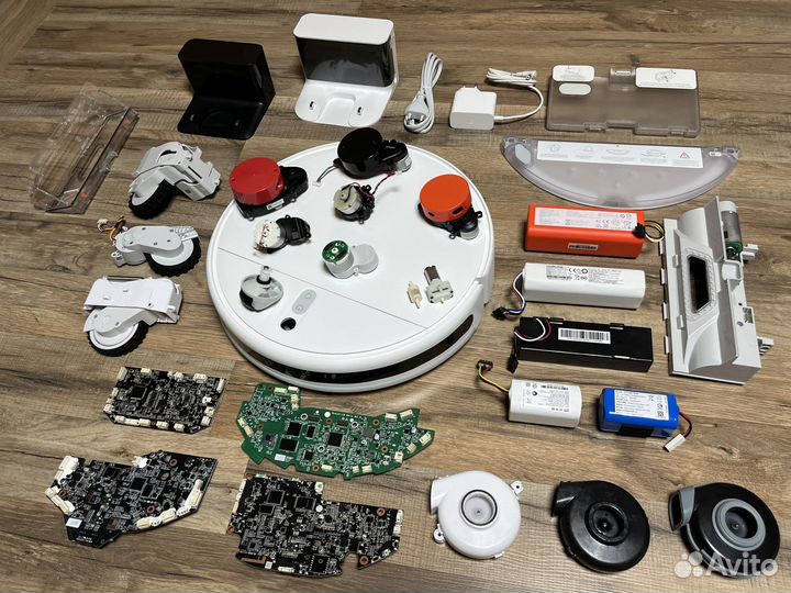 Запчасти для роботов пылесосов