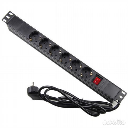 Блок силовых розеток Wize PRO wpdu1U-6