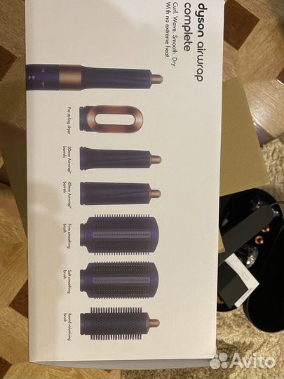 Стайлер dyson airwrap complete long
