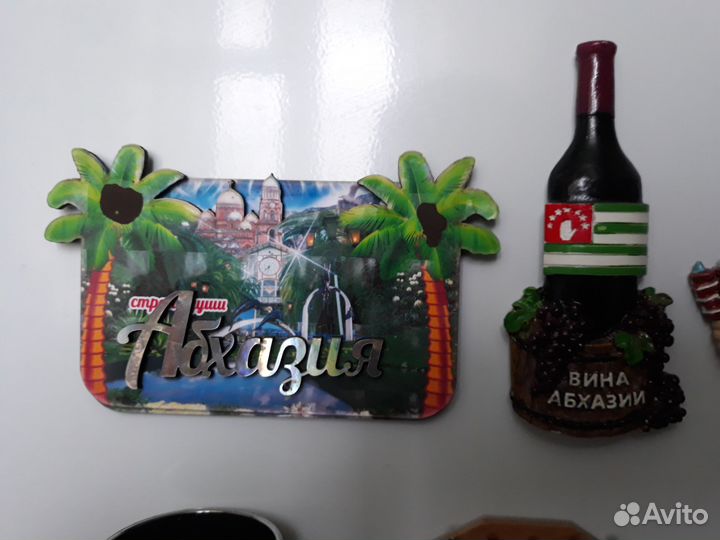 Набор магнитов Абхазия. цена за всё