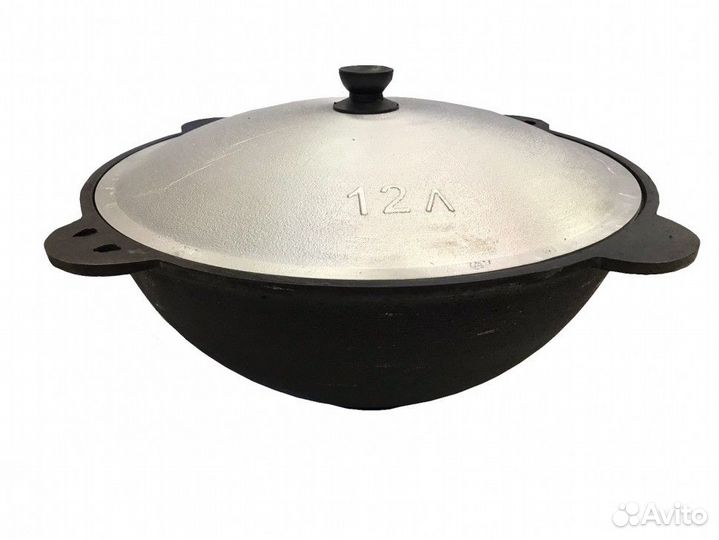 Казан 12 литров. Чугун, Узбекистан (наманган)