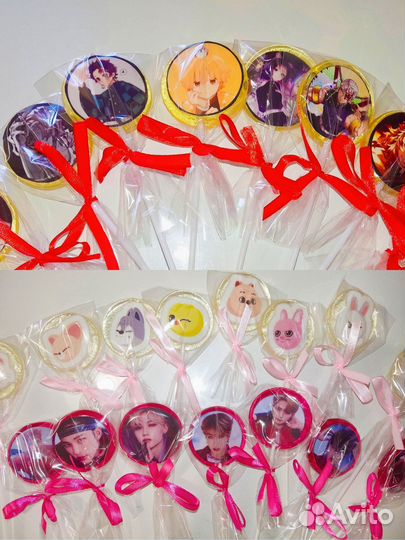 Леденцы на палочке