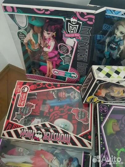 Куклы Монстер Хай разные