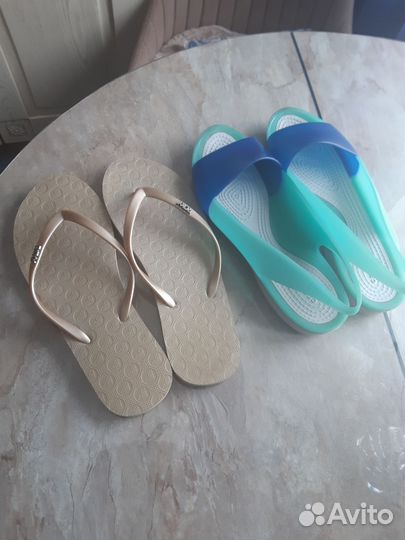 Crocs туфли и Сланцы