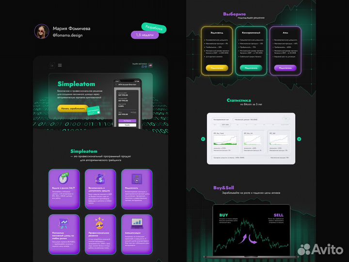 Веб дизайнер Сайты Сайты на Тильда Лендинги