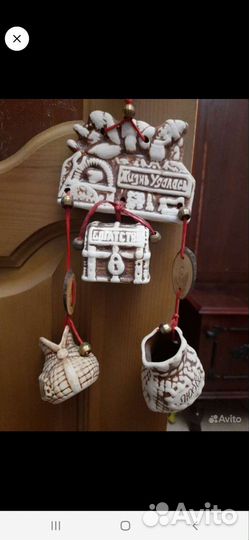 Семья хрустальных ежиков. Сувенир оберег