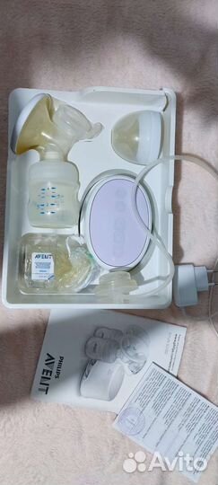 Молокоотсос avent электрический