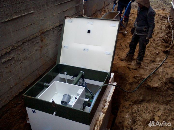 Септик Евробион 3 с переливом