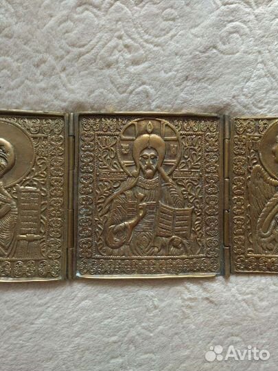 Икона складень 3 -х створчатый