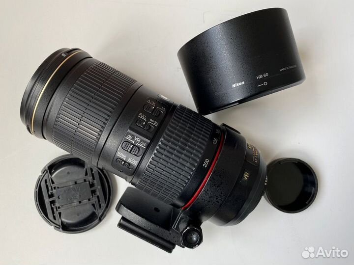 Объектив Nikon 70-200mm f/4G ED VR AF-S