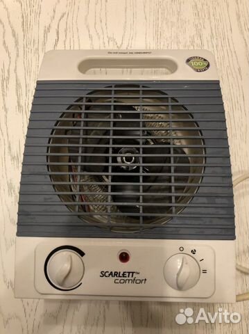 Тепловентилятор спиральный scarlett