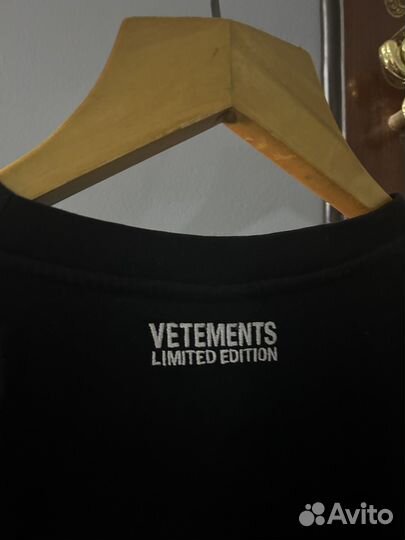 Vetements antwerpen Футболка Оригинал