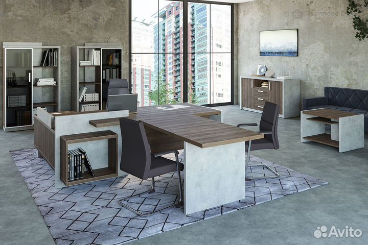 Кабинет руководителя Wood&Stone