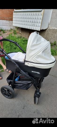 Коляска verdi sonic pro 3 в 1 эко кожа