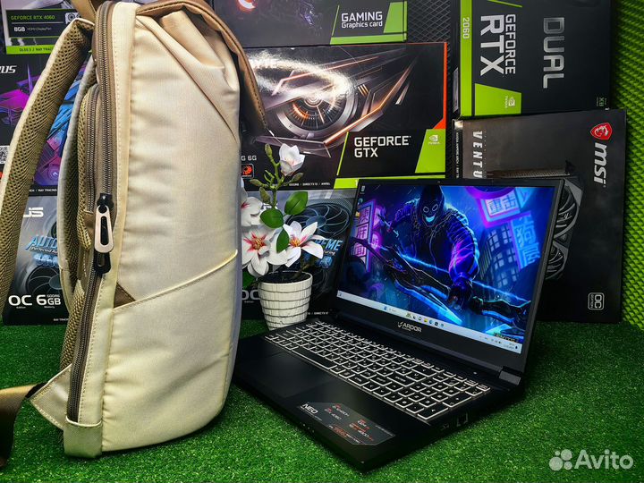 Мощный игровой ноутбук i5 / DDR5 / RTX 4060
