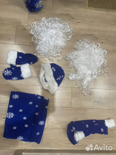 Костюм деда мороза и снегурочки