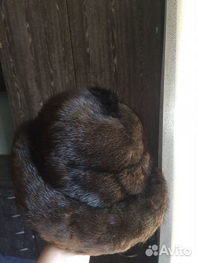 Шапка норковая женская