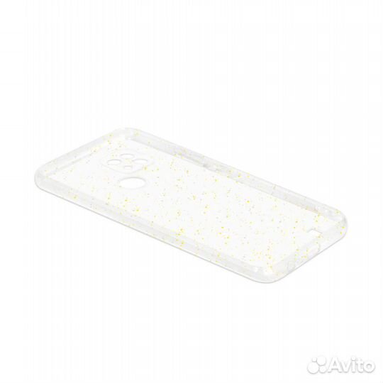 Силиконовый чехол с блестками для Realme C21