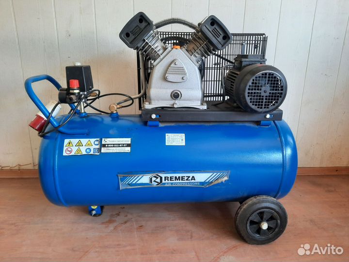 Компрессор поршневой Remeza сб4/С-100