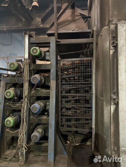 Линия сушки роликовая газовая с циркуляцией