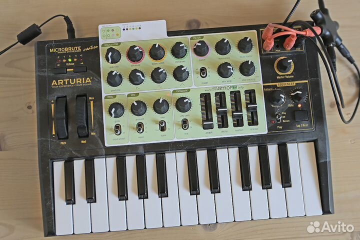 Arturia MicroBrute preset sheets