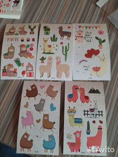 Детские переводные татуировки