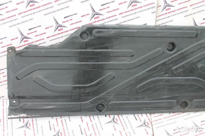 Защита днища правая w211 Mercedes
