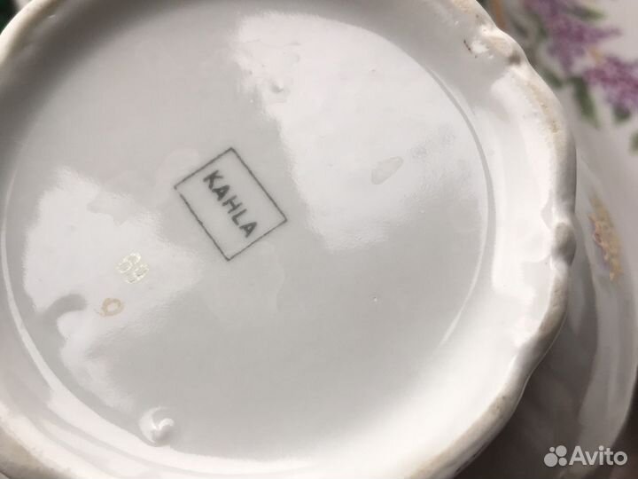 Фарфоровая посуда СССР kahla винтаж