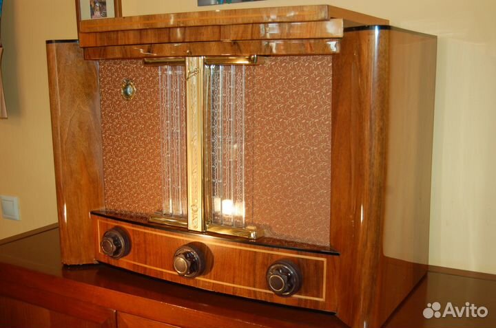 Реставрированные ламповые радиолы, радиоприемники