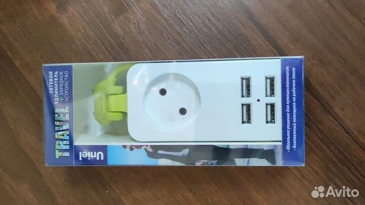 Удлинитель, USB, Uniel