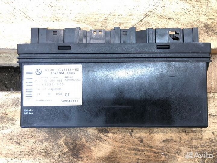 Блок комфорта Bmw 6 E63 N62B44 2004