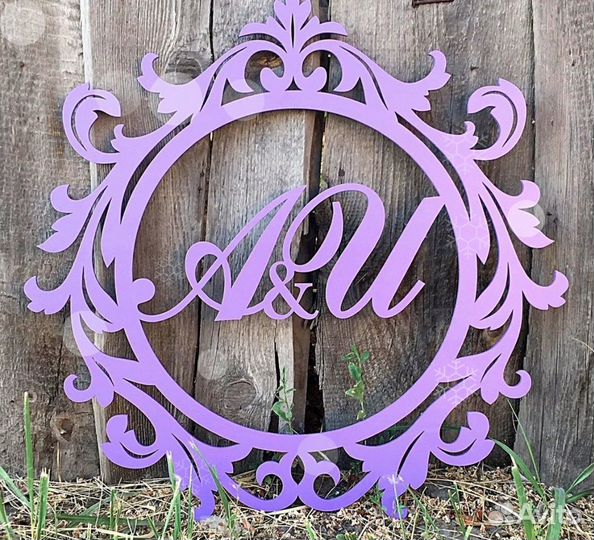 Монограмма на свадьбу (герб)