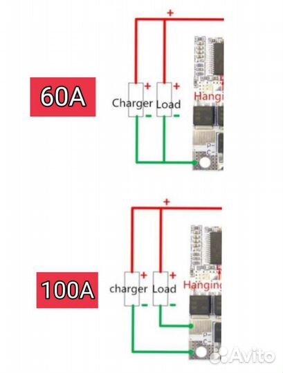 BMS 60/100A 3S,4S,5S