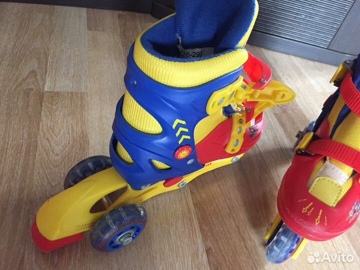 Роликовые коньки детские 26-29