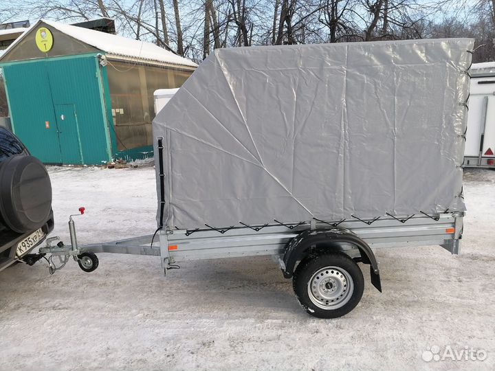 Прицеп 04.22 с тентом аэро 150 см. Для урожая